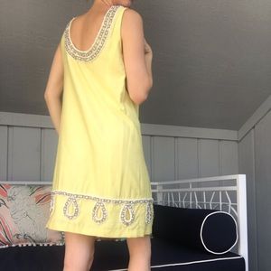 Vintage Lily Pulitzer Yellow Linen Sundress